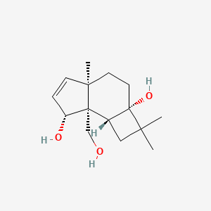 molecular formula C15H24O3 B1255653 Punctaporonin E CAS No. 65522-91-0