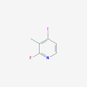 molecular formula C6H5FIN B125566 2-Fluoro-4-iodo-3-picoline CAS No. 153034-80-1
