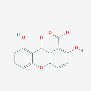 molecular formula C15H10O6 B1255660 2-Hydroxyvertixanthone 