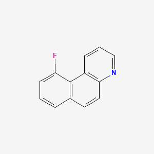 molecular formula C13H8FN B12556612 10-Fluorobenzo[f]quinoline CAS No. 163275-67-0