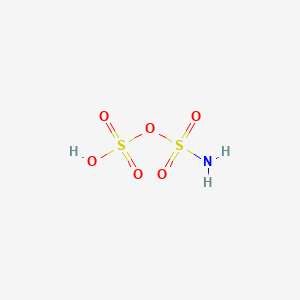 molecular formula H3NO6S2 B12556638 Amidodisulfuric acid CAS No. 156065-13-3