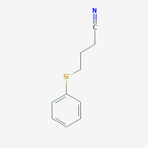molecular formula C10H11NSi B12556643 CID 53798920 