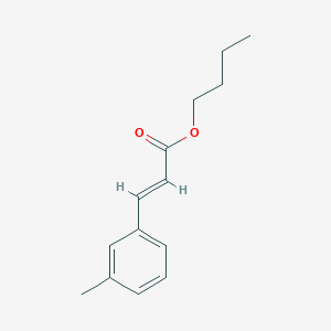molecular formula C14H18O2 B12556722 3-Methylcinnamic acid butyl ester CAS No. 173593-27-6