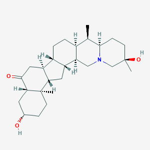 molecular formula C27H43NO3 B125568 Taipaienine CAS No. 151183-22-1