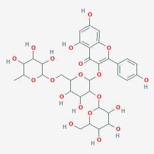 molecular formula C33H40O20 B1255686 Camelliaside A CAS No. 55696-58-7