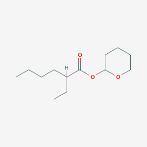 molecular formula C13H24O3 B12556969 oxan-2-yl 2-ethylhexanoate CAS No. 142877-09-6