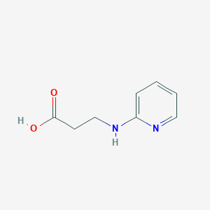 molecular formula C8H10N2O2 B125571 3-(pyridin-2-ylamino)propanoic Acid CAS No. 104961-64-0