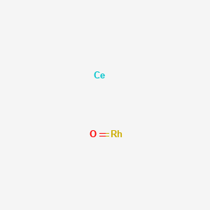molecular formula CeORh B12557123 Cerium--oxorhodium (1/1) CAS No. 144275-81-0