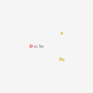 molecular formula IrORuSn B12557135 iridium;oxotin;ruthenium CAS No. 151286-62-3