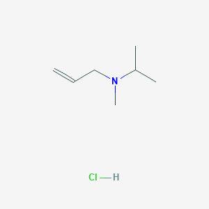 molecular formula C7H16ClN B12557224 N-Methyl-N-(propan-2-yl)prop-2-en-1-amine--hydrogen chloride (1/1) CAS No. 192863-70-0