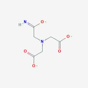 2,2'-[(2-Azanidyl-2-oxoethyl)imino]diacetate(3-)