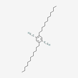 molecular formula C34H54 B12557429 1,4-Didodecyl-2,5-diethynylbenzene CAS No. 194549-24-1