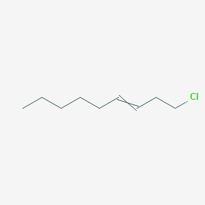molecular formula C9H17Cl B12557721 1-Chloronon-3-ene CAS No. 155088-61-2