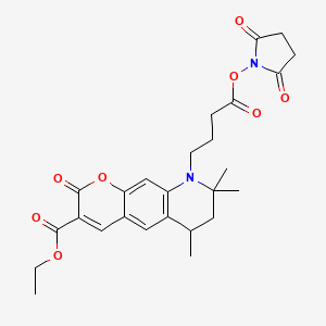 molecular formula C26H30N2O8 B1255784 Atto 425-NHS ester CAS No. 892156-28-4