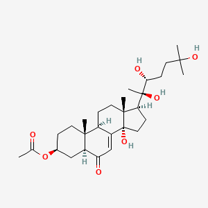2-Deoxy-20-hydroxy-5alpha-ecdysone 3-acetate