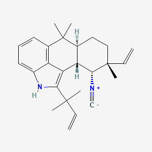 molecular formula C26H32N2 B1255811 ambiguine H isonitrile 