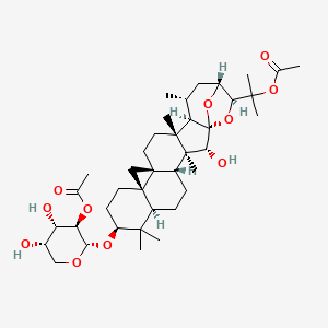 molecular formula C39H60O11 B1255813 cimicifoetiside B 