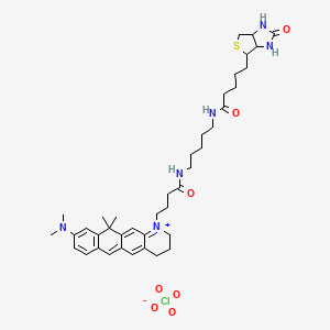 molecular formula C40H57ClN6O7S B1255822 Atto 610-Biotin 