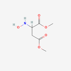 molecular formula C6H11NO5 B12558348 Dimethyl N-hydroxyaspartate CAS No. 146328-24-7