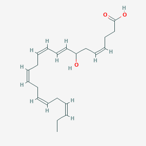 (+/-)-7-hydroxy-4Z,8E,10Z,13Z,16Z,19Z-docosahexaenoic acid
