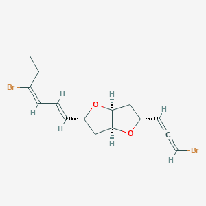 molecular formula C15H18Br2O2 B1255860 Aplysiallene 