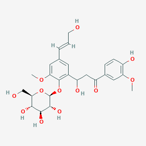 molecular formula C26H32O12 B1255863 Bidenlignaside A 
