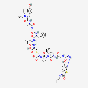 molecular formula C76H102N12O16S2 B1255867 Bdaales CAS No. 93450-55-6