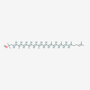 molecular formula C40H56O B1255874 3,4-Didehydrorhodopin 