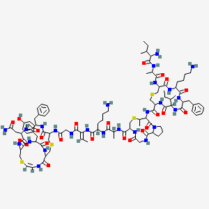 molecular formula C98H141N25O23S4 B1255880 Epidermin CAS No. 99165-17-0