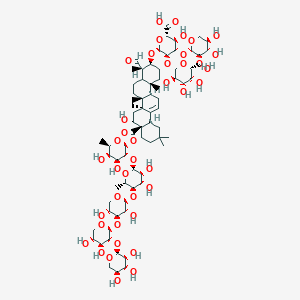 molecular formula C74H116O40 B1255887 Gypsosaponin A 