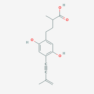 molecular formula C16H18O4 B1255888 Serialynic acid 