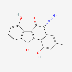 molecular formula C18H10N2O4 B1255894 Isoprekinamycin 