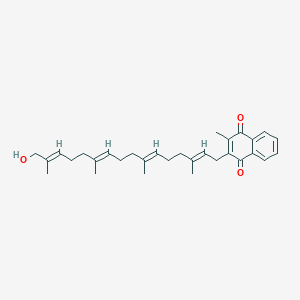 molecular formula C31H40O3 B1255909 omega-Hydroxymenaquinone-4 