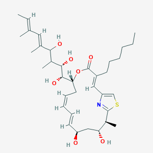 molecular formula C35H53NO7S B1255911 Thuggacin A 