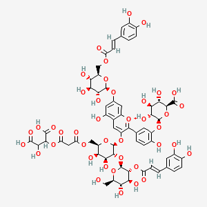 molecular formula C64H67O41+ B1255924 Anemone purple anthocyanin 1 