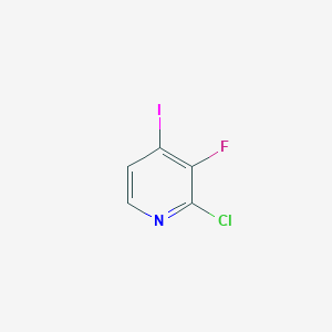 molecular formula C5H2ClFIN B125593 2-氯-3-氟-4-碘吡啶 CAS No. 148639-07-0