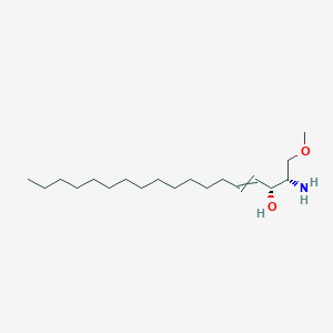 molecular formula C19H39NO2 B12559404 (2S,3R)-2-Amino-1-methoxyoctadec-4-en-3-ol CAS No. 172213-42-2