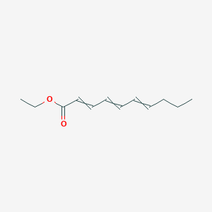 molecular formula C12H18O2 B12559447 Ethyl deca-2,4,6-trienoate CAS No. 143371-40-8