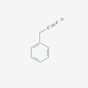 molecular formula C9H8 B125596 3-苯基-1-丙炔 CAS No. 10147-11-2