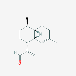 molecular formula C15H22O B1255962 Artemisinic aldehyde CAS No. 125276-60-0