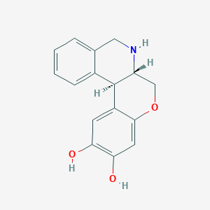molecular formula C16H15NO3 B1255972 Doxanthrine 