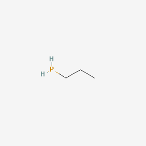 molecular formula C3H9P B1255997 Propylphosphine CAS No. 40200-59-7