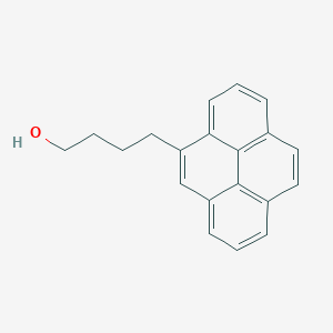 molecular formula C20H18O B12560186 4-(Pyren-4-yl)butan-1-ol CAS No. 194785-98-3