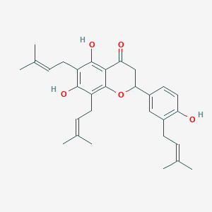 molecular formula C30H36O5 B1256039 Amorilin 