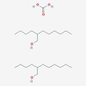 molecular formula C25H54O5 B12560472 2-Butyloctan-1-ol;carbonic acid CAS No. 142782-17-0
