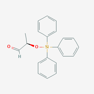 molecular formula C21H20O2Si B12560481 (2R)-2-[(Triphenylsilyl)oxy]propanal CAS No. 193018-04-1