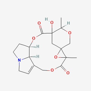 molecular formula C18H23NO7 B1256052 Adonifoline 
