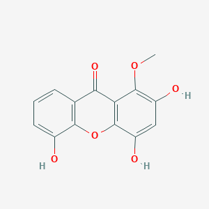 molecular formula C14H10O6 B1256059 BR-Xanthone B CAS No. 115713-07-0