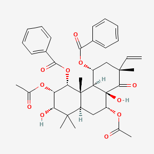 molecular formula C38H44O11 B1256071 orthosiphol A 