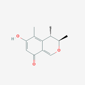 molecular formula C12H14O3 B1256072 Decarboxycitrinin 